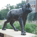 Modern Outdoor Garden Life Size Antique Bronze Tiger Sculpture